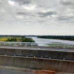 郡山から新潟への移動中の車窓から。河川の名前は？